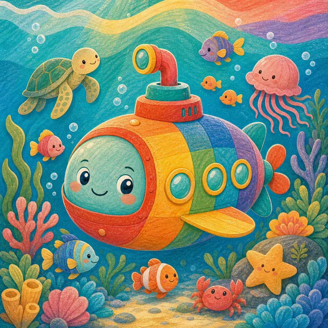 海底情绪颜色